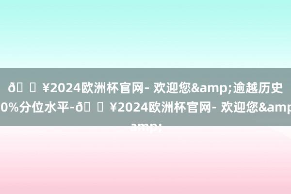 🔥2024欧洲杯官网- 欢迎您&逾越历史80%分位水平-🔥2024欧洲杯官网- 欢迎您&